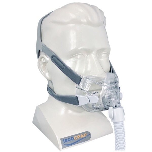 Amara View Full Face Mask on Head